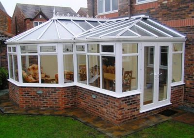 P SHAPED CONSERVATORY 3